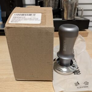 NIB ICUIRE 53mm Espresso Tamper,Calibrated Spring Loaded,Premium Stainless Steel